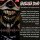 Animierter Halloween-Popcorn-Clown mit hochschnellendem Kopf, Grusel-Sound, Jahrmarktmusik und leuchtenden Augen