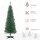 Weihnachtsbaum künstliche Künstliche Tanne Christbaum, inkl Ständer Weihnachtsstern 1,5 m, Grün