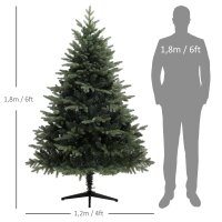 180 cm Künstlicher Weihnachtsbaum im Fichtendesign...