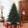 180 cm Künstlicher Weihnachtsbaum im Fichtendesign mit 1696 Zweigspitzen und klappbarem Stahlfuß, Christbaum für Zuhause oder Büro, Grün