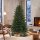 Künstlicher Weihnachtsbaum 180 cm, Fraser-Tanne mit Holzständer, 988 realistische Zweigspitzen für Zuhause und Büro, Grün