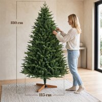 Künstlicher Weihnachtsbaum 180 cm mit...