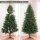 Künstlicher Weihnachtsbaum 180 cm mit Kiefernholzständer, Nordic-Tanne mit Klappsystem, 889 Zweigspitzen, Grün