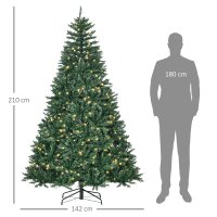 Weihnachtsbaum, 700 warmweiße LEDs, 2154 Zweige,...