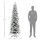 Weihnachtsbaum künstlich 210 cm Christbaum wie echt mit 800 dichten Zweigen, Kunstschnee, Auto-Öffnung