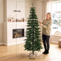 Künstlicher Weihnachtsbaum 210 cm, Fichte mit...