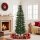 Künstlicher Weihnachtsbaum 210 cm, Fichte mit Scharnierästen, 800 Astspitzen, klappbarer Stahlständer, Grün