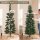 Künstlicher Weihnachtsbaum 210 cm, Fichte mit Scharnierästen, 800 Astspitzen, klappbarer Stahlständer, Grün