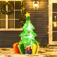 Aufblasbare Weihnachtsdekoration mit LED-Licht,...