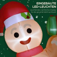 Lebkuchenmann mit Zuckerstange, 2,45 m groß,...
