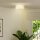 Deckenlampe mit Acryllampenschirm, Metall, Halogen- und LED-kompatibel