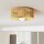 Deckenleuchte, Boho-Deckenlampe Hängend mit G9 LED Fassung, Lampenschirm aus Hanfseil Rund
