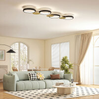 Deckenleuchte LED 38W 1500LM 3000K-6500K Deckenlampe...