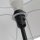 Stehlampe mit Lampenschirm aus Polyester und Baumwolle, Standleuchte Stehleuchte mit E27 Fassung für Wohnzimmer, Schlafzimmer, Weiß, exkl. Glühbirne