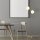Stehlampe Wohnzimmer mit 2-teiliger Glas-Lampenschirm, Stehleuchte Standleuchte mit 2 E27 Fassung für Wohnzimmer Schlafzimmer, exkl. Glühbirne