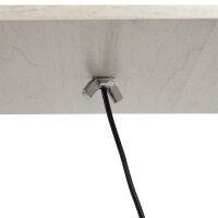 Stehlampe mit Regalen, Stehleuchte, Holz, 26 x 26 x 160 cm, für Wohn-/Schlafzimmer (Ohne Glühbirne)