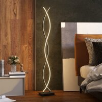 Stehlampe dimmbar moderne Doppelspirale Stehleuchte...