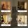 LED Stehlampe Wohnzimmer mit einstellbarer Farbtemperatur für Schlafzimmer, Büro, 20 x 20 x 150 cm