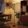 Uplighter, Mutter-und-Kind-Stehlampe, hohe Lampe mit 3 Farbtemperaturen und flexiblem Schwanenhals, Schwarz