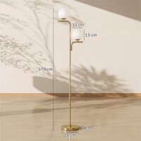LED-Stehlampe, moderne Lampe mit 3 Farbtemperaturen,...