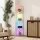 LED Stehlampe 5-stufige dimmbar Stehleuchte mit Regal,  RGB Farbwechsel, Fernbedienung