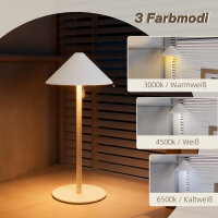 LED-Tischlampe mit USB-Kabel, Touchschalter, Metall,...