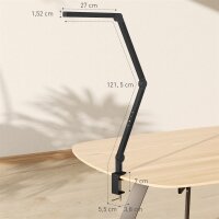 Schreibtischlampe, anpassbare Helligkeit und Farbe,...
