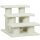 Katzentreppe 3 Stufen Tiertreppe Treppe für Katze Haustiertreppe Plüsch 45 x 35 x 34 cm cm Beige