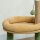 Kratzbaum 98 cm hoch Katzenbaum mit Höhle, Katzenbett Blätter-Design, Jutestämme, 2 Spielbälle für Katzen unter 5 kg