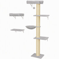 Kletterwand Katzen, 3-teilig Katzenkletterwand Set,...