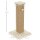 Kratzbaum Katzenbaum, inkl. Spielball, Plüsch, Jute, 41 cm x 41 cm x 81 cm, Beige