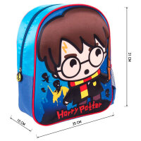 Harry Potter - 3D Rucksack mit Trinkflasche 31cm